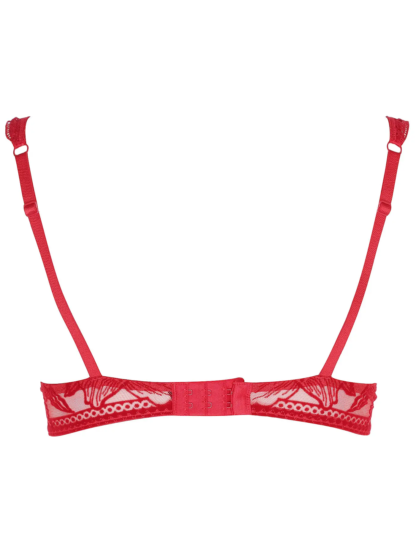 AUBADE | Push Up BH COEUR A CORPS schwarz | rot